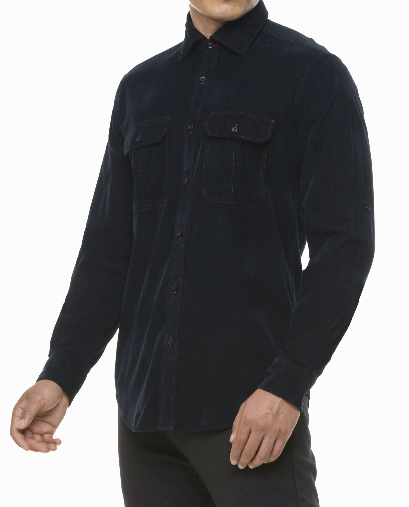 Flannel Black Sport Shirt