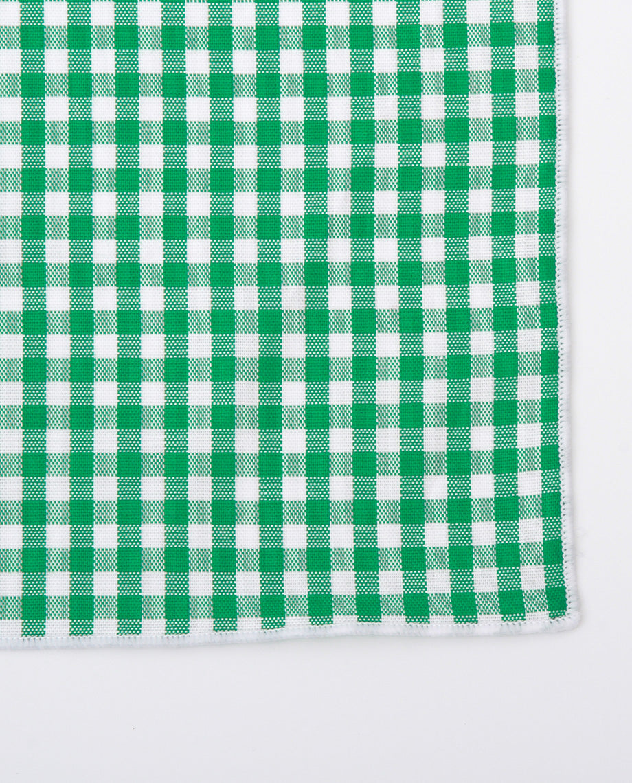 Green Plaid Handkerchief