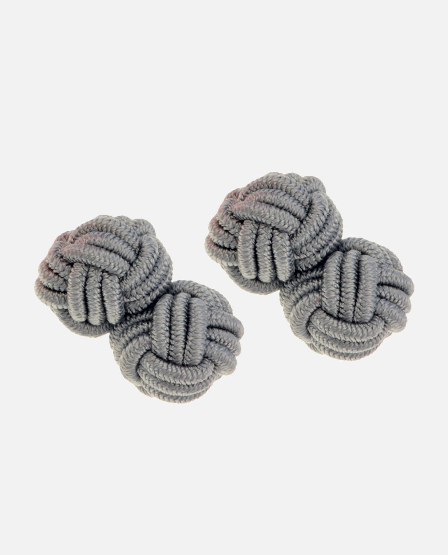 Grey Silk Knots