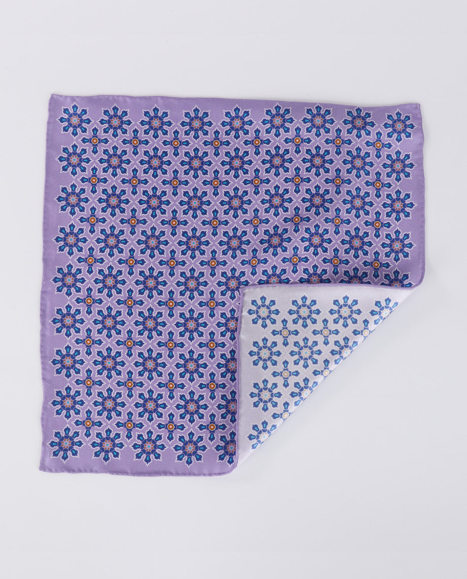 Lavender Stars Handkerchief