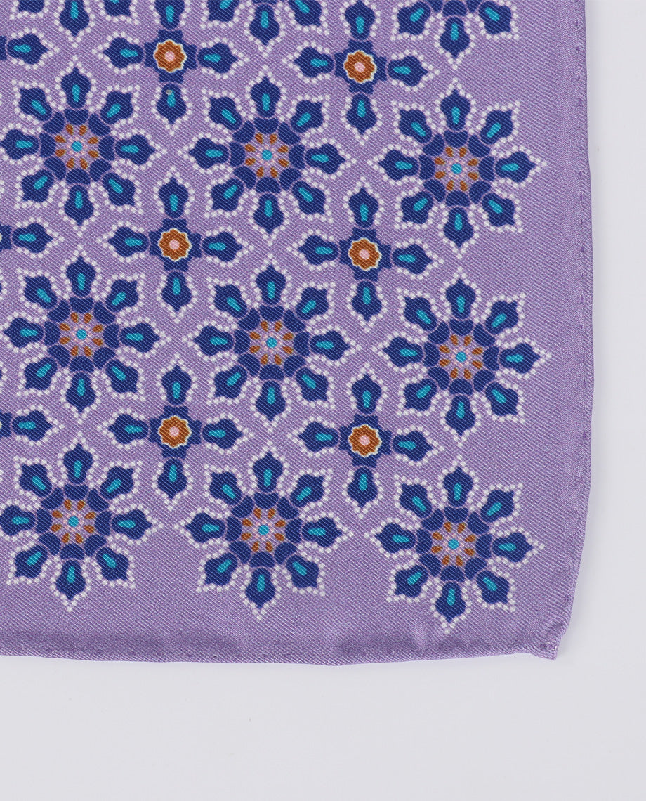 Lavender Stars Handkerchief