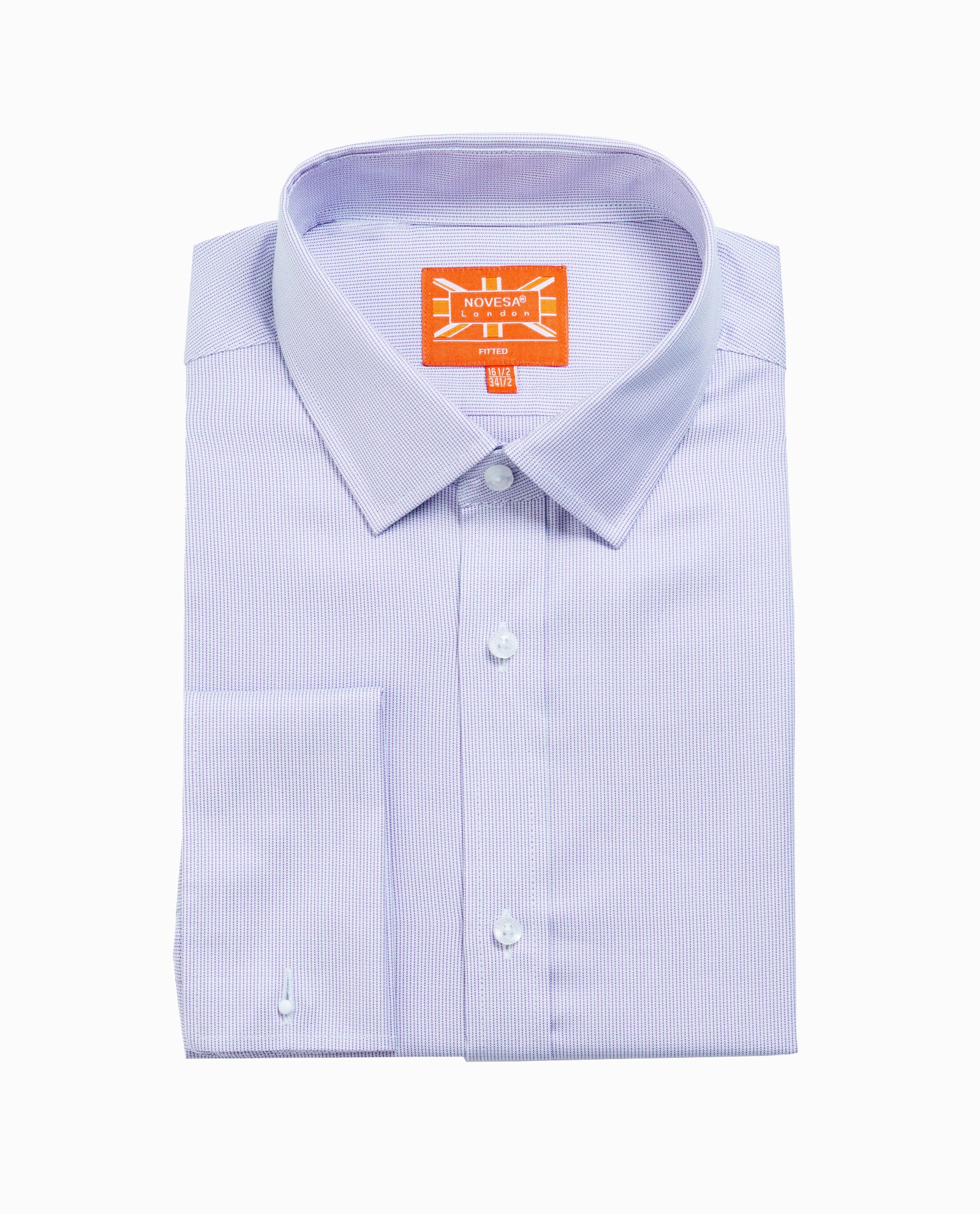 Lavender Twill Mens Dress Shirt