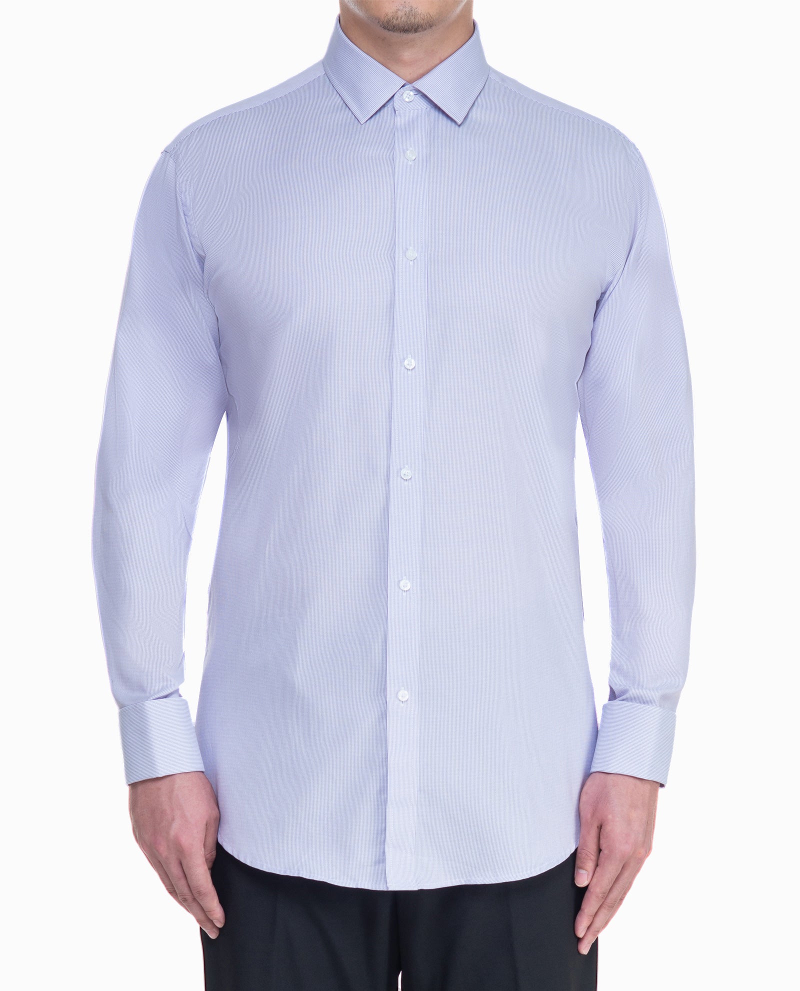 Lavender Twill Mens Dress Shirt