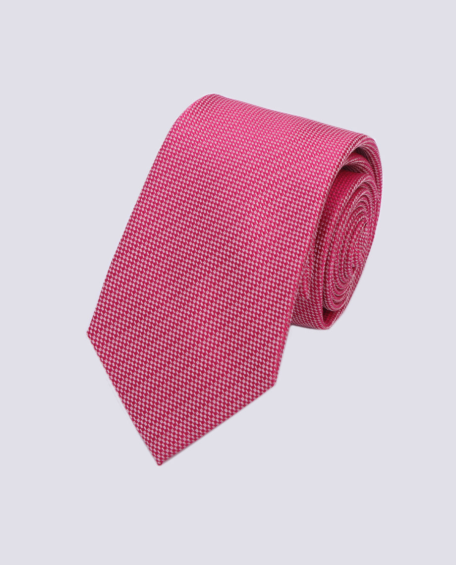 Magenta Silk Tie