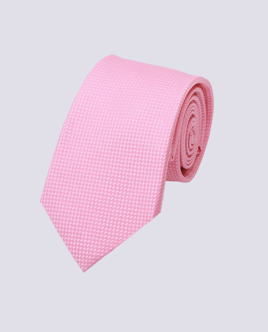 Pink Silk Tie