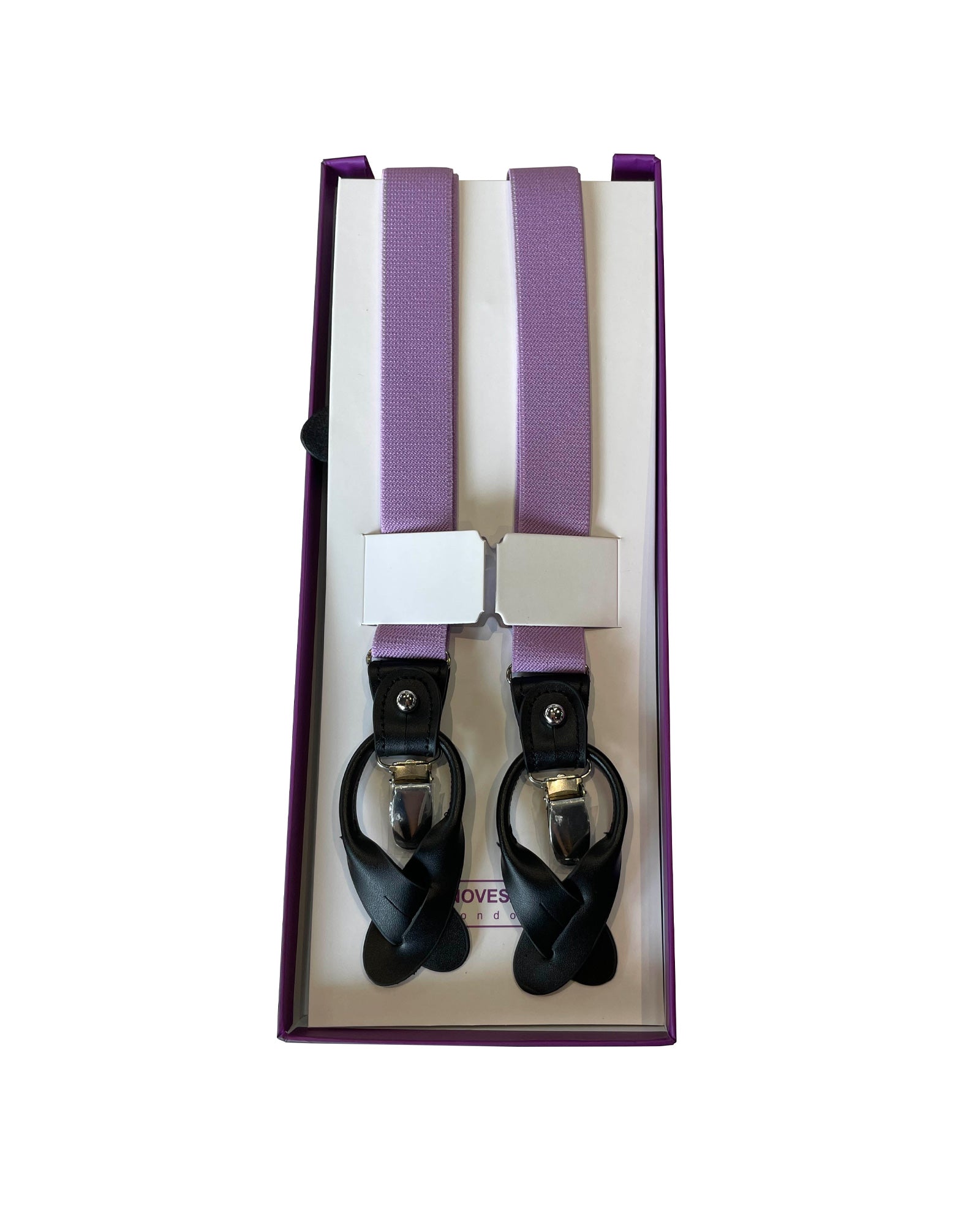 Purple Combination Braces/Suspenders