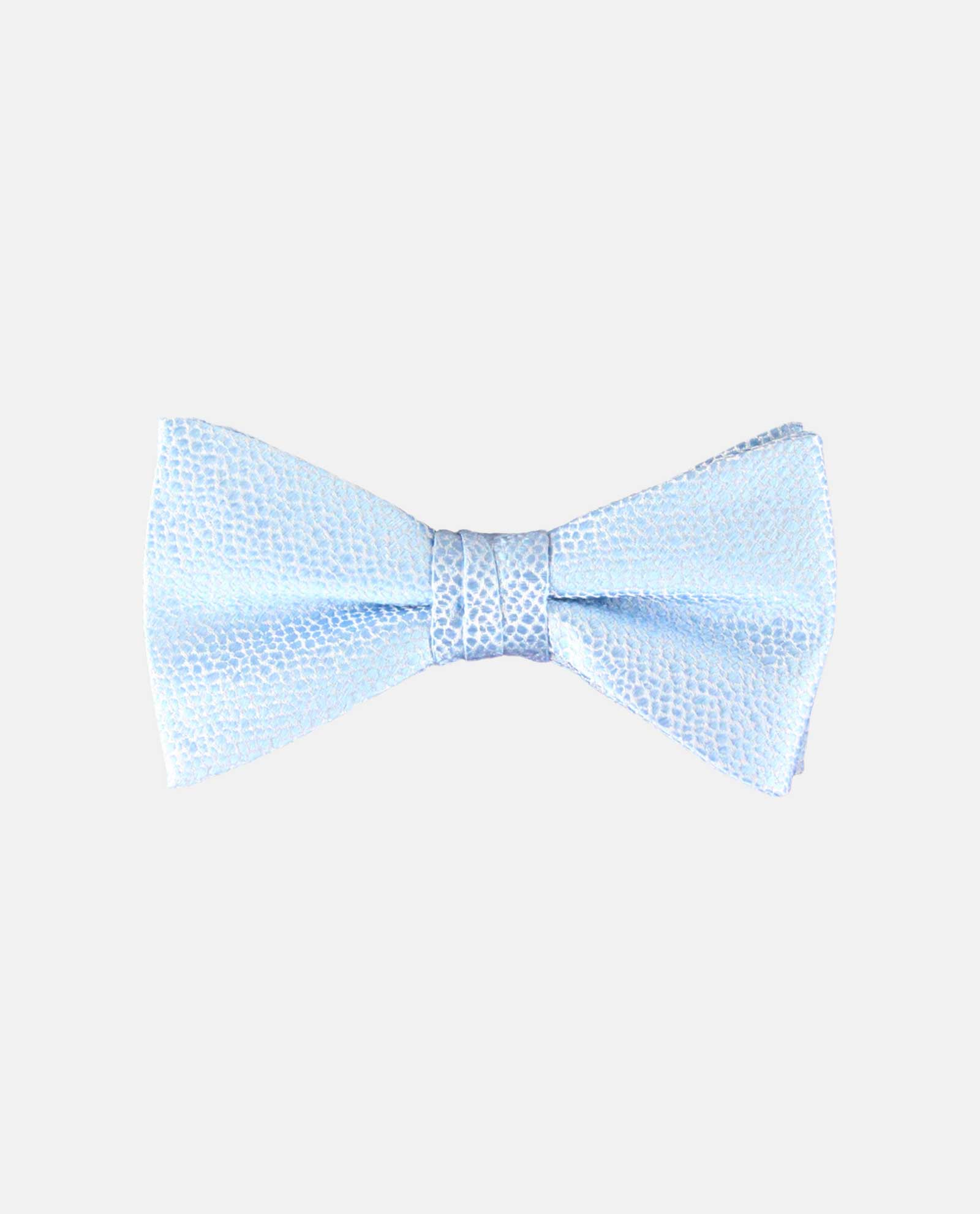 Baby Blue Sheen Mosaic Bow Tie