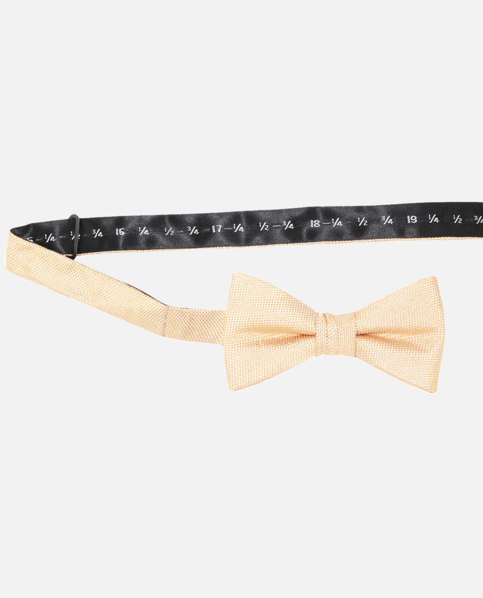 Gold Knit Read-Tie Bow