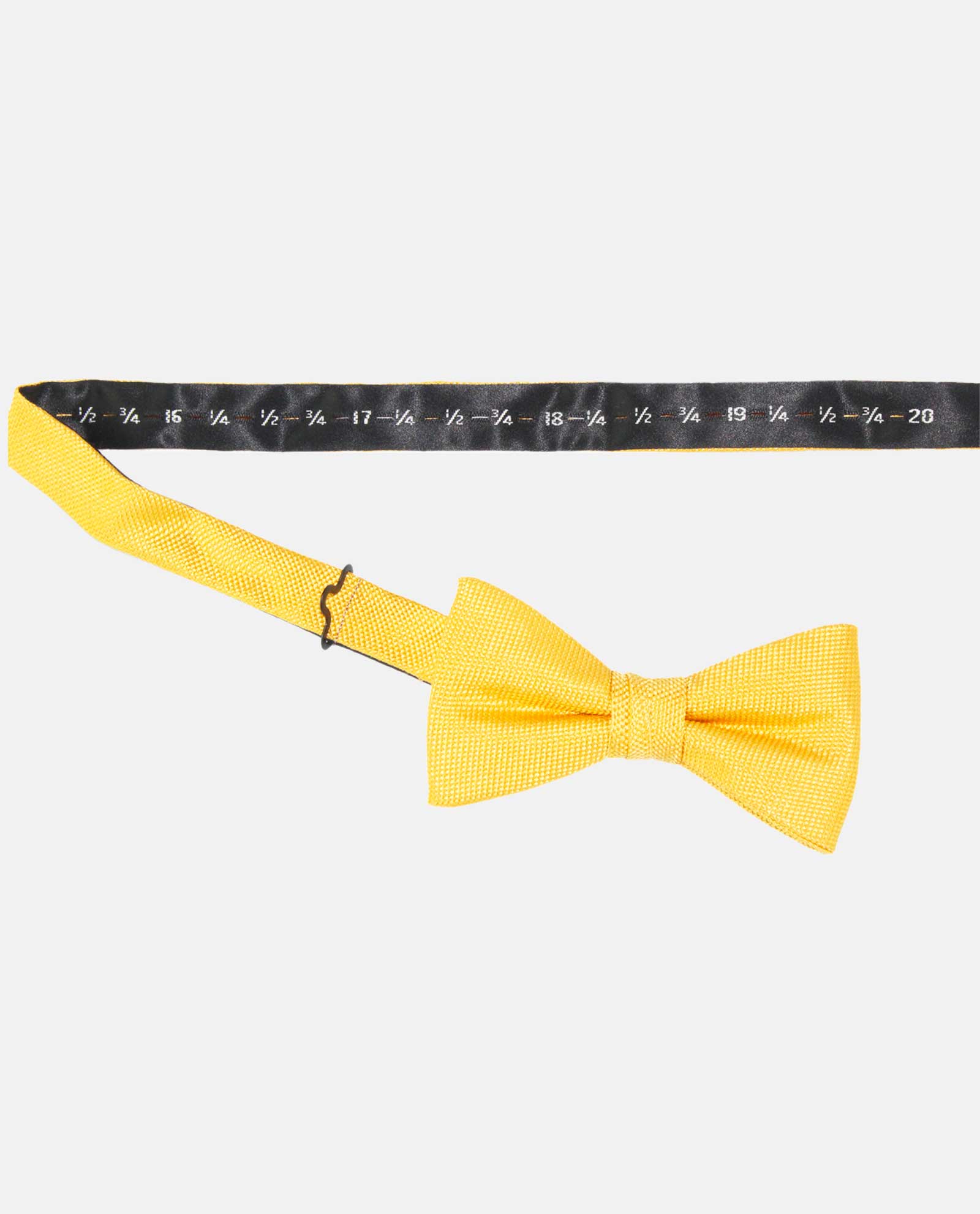 Yellow Knit Ready-Tie Bow