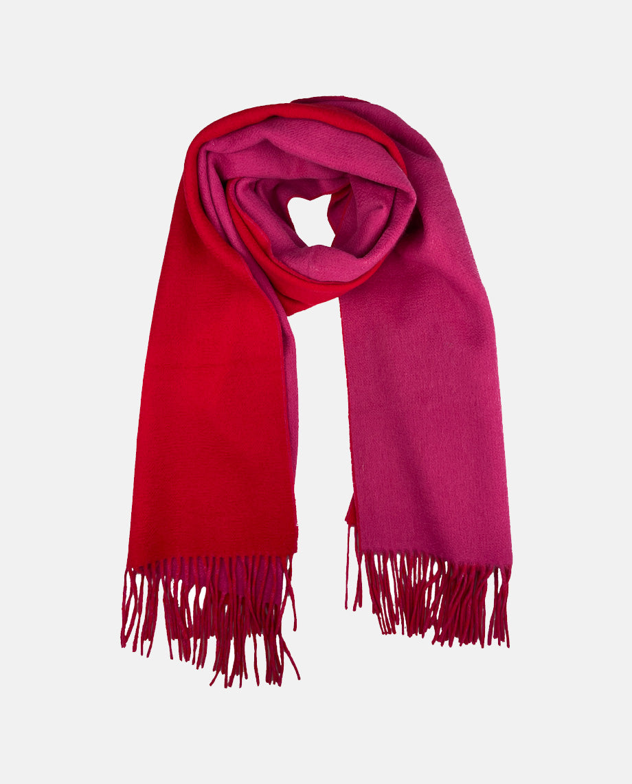 Rose & Red Cashmere Scarf