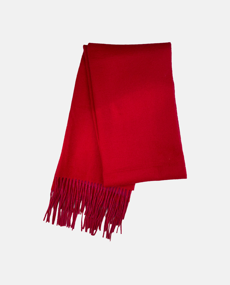 Rose & Red Cashmere Scarf
