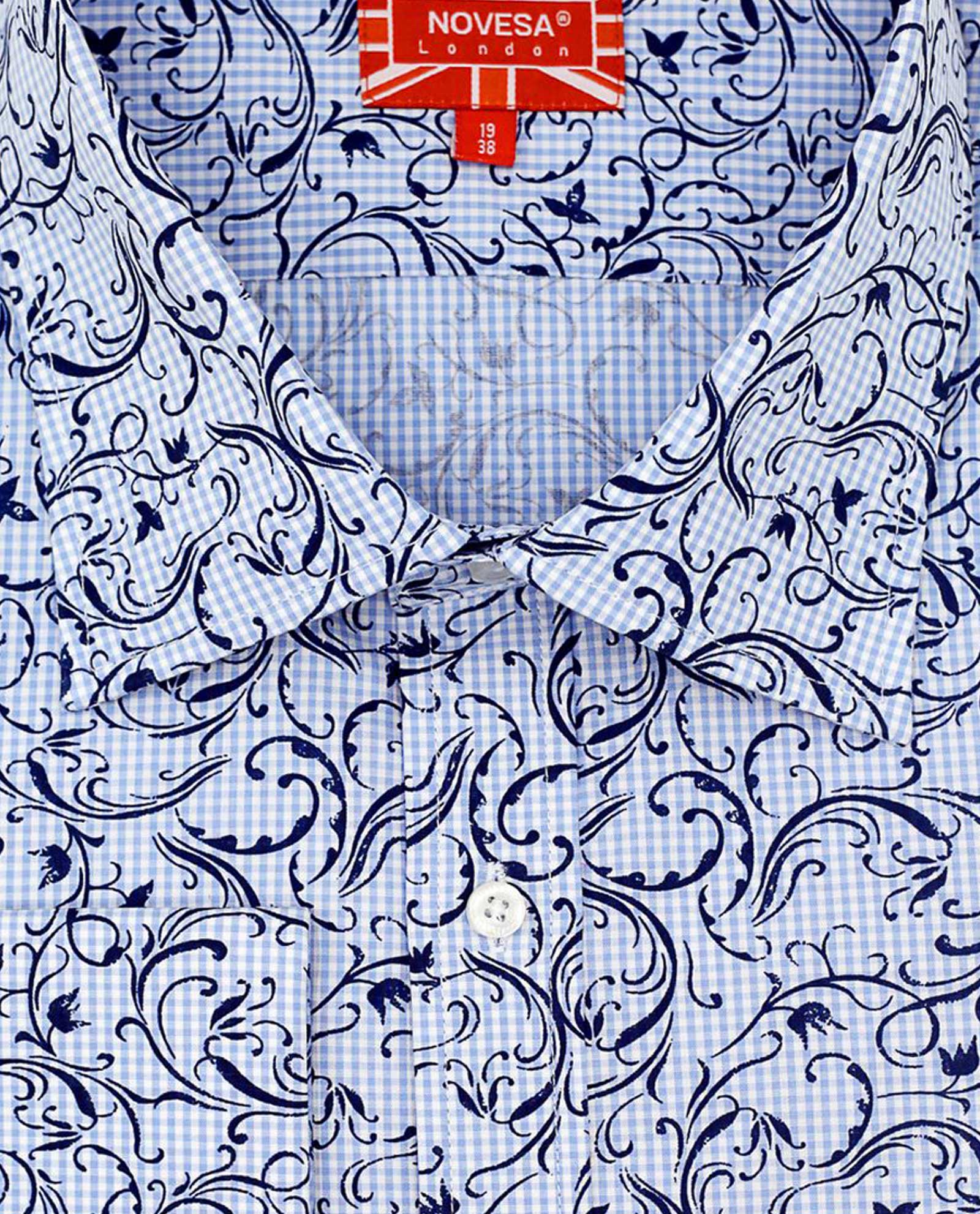 Paisley Gingham Shirt