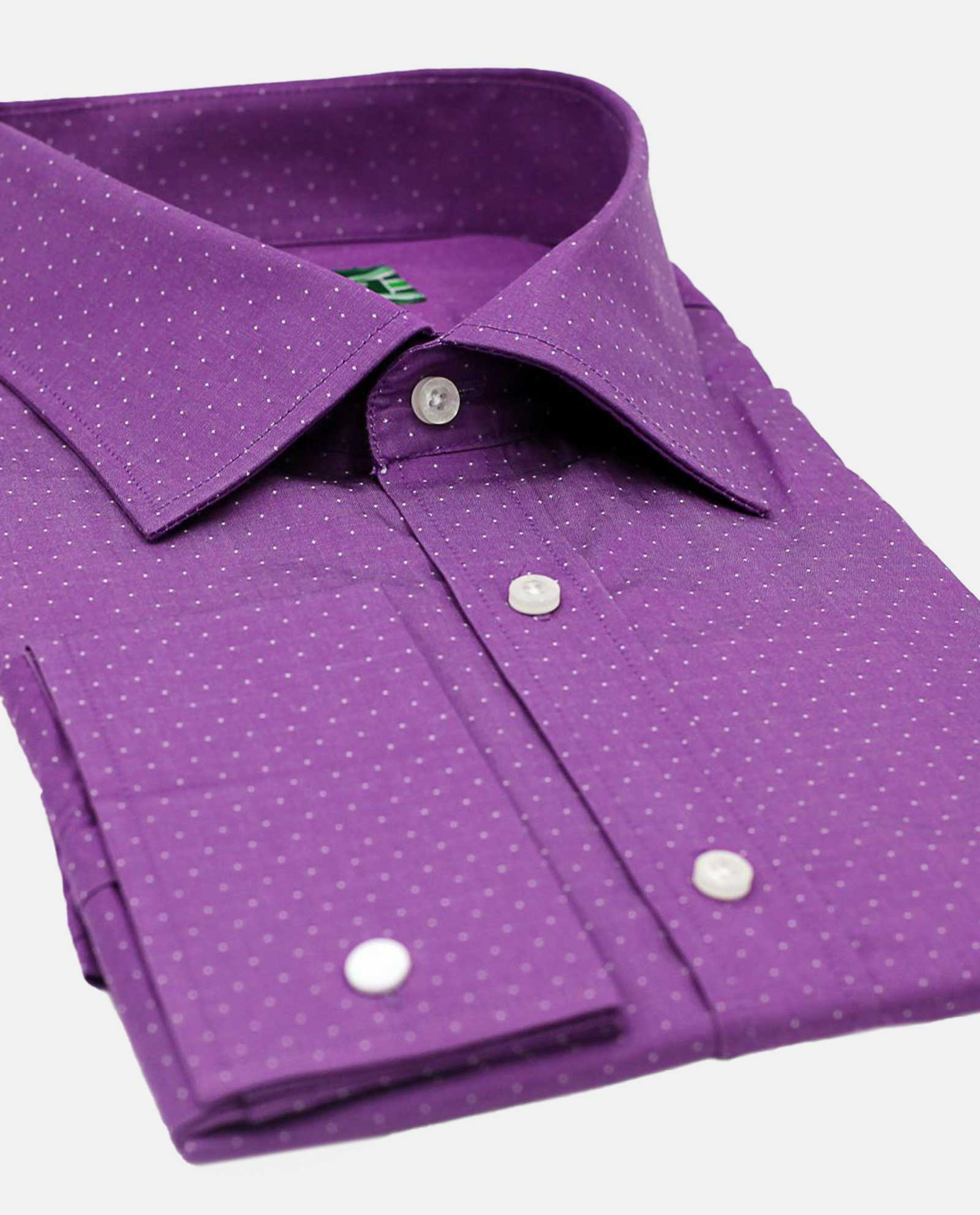 Lavender Micro Diamond Shirt