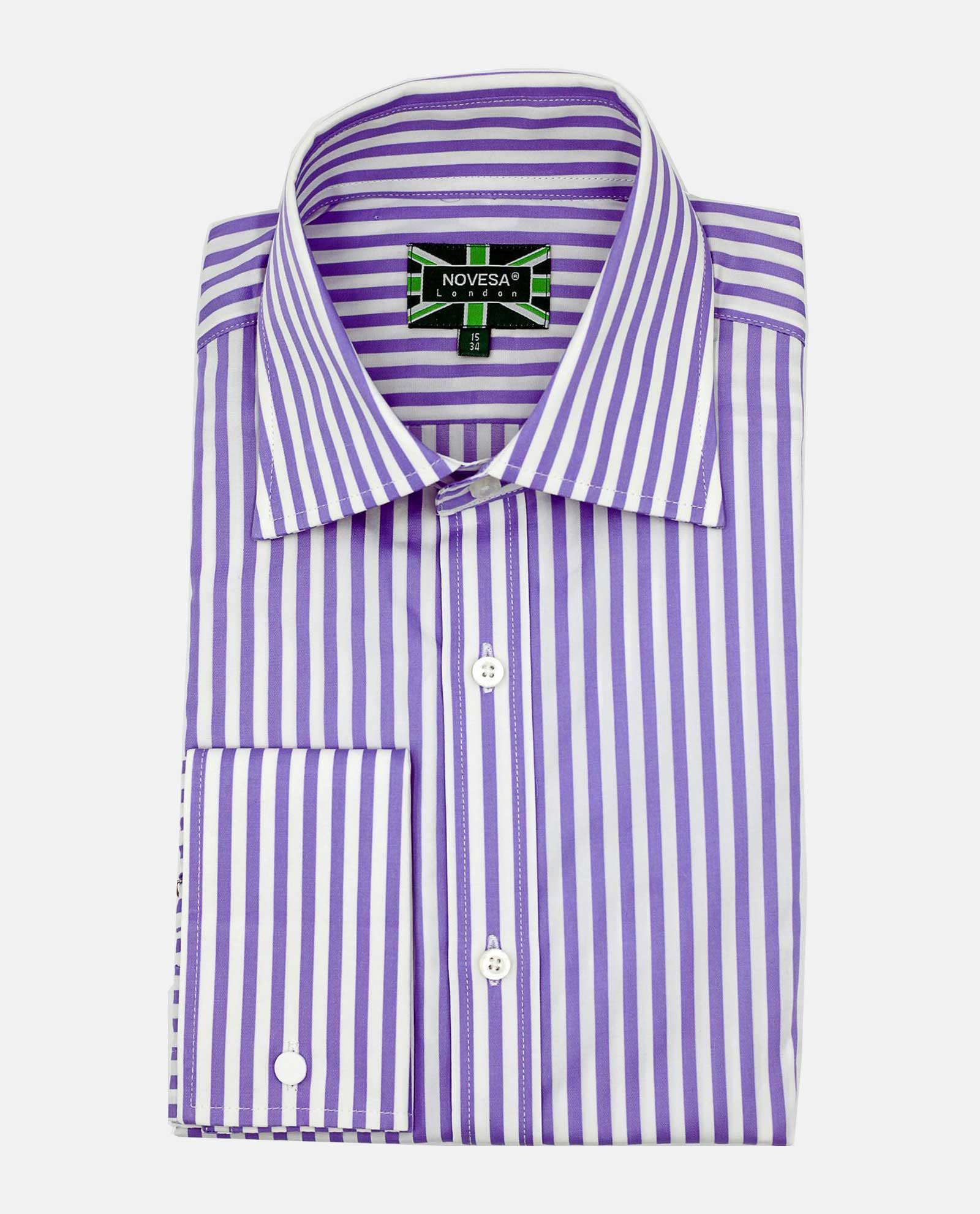 Lavender Stripe Shirt