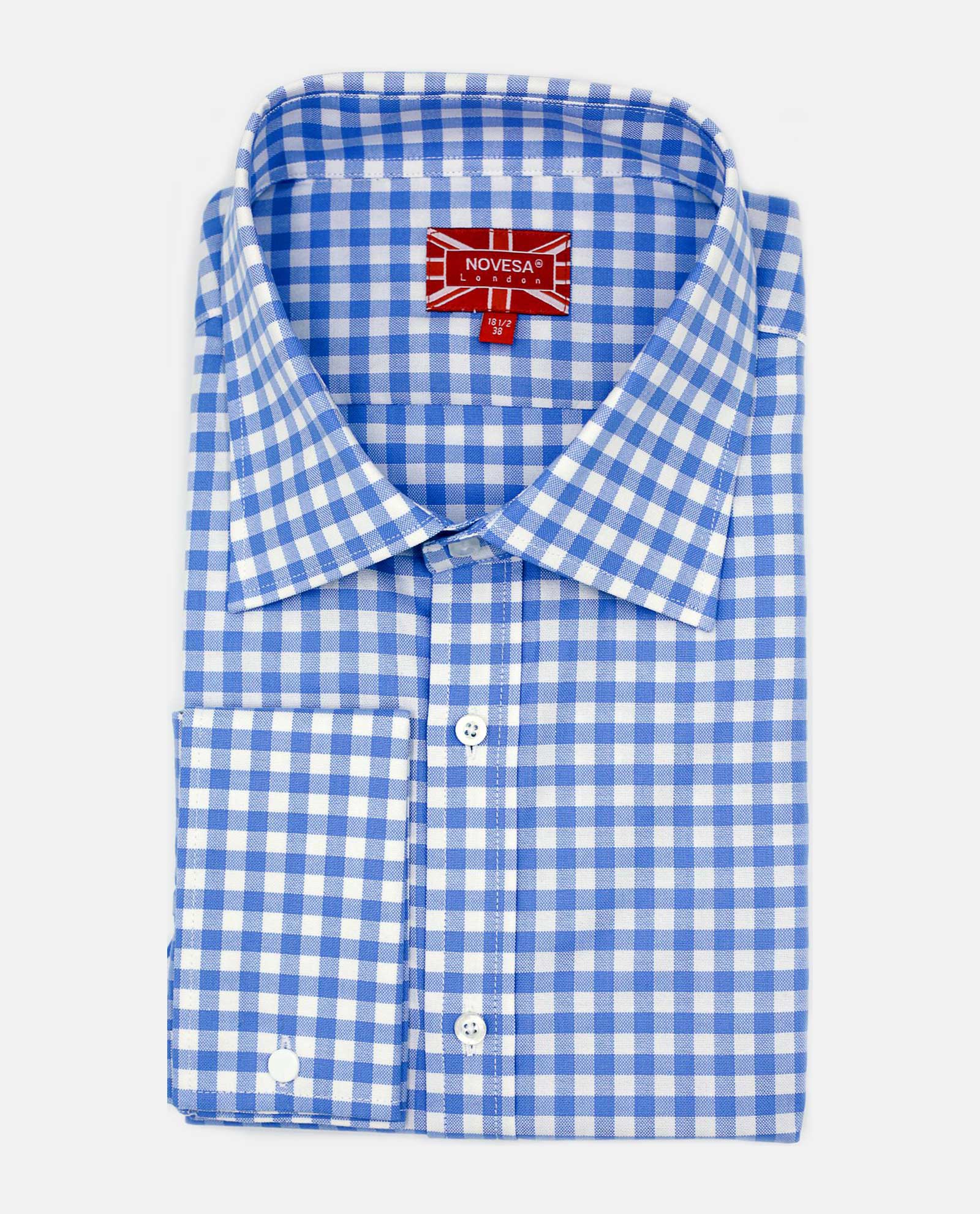 Blue Gingham Shirt