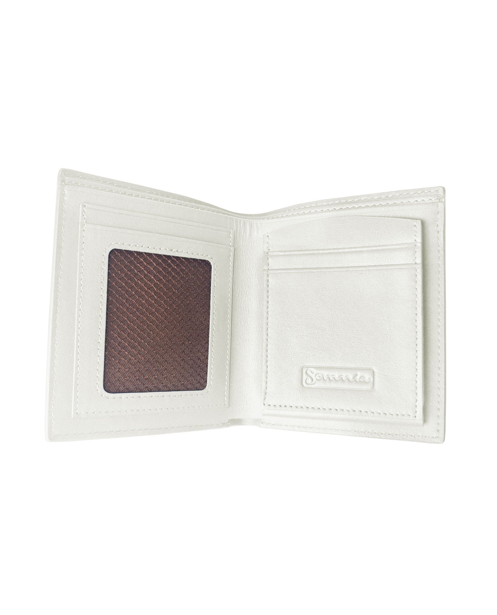 White Wallet - Medium