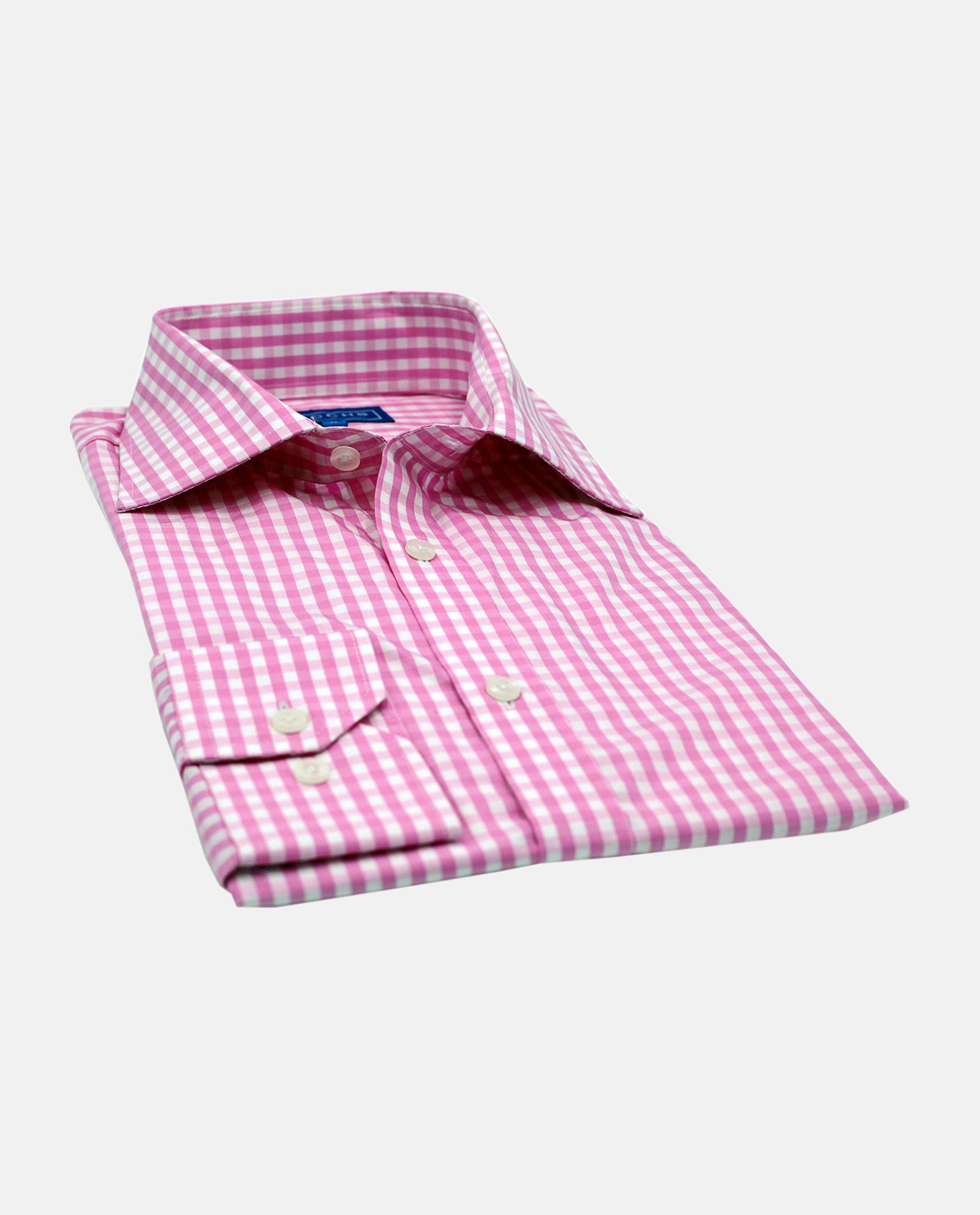 Pink Gingham Shirt