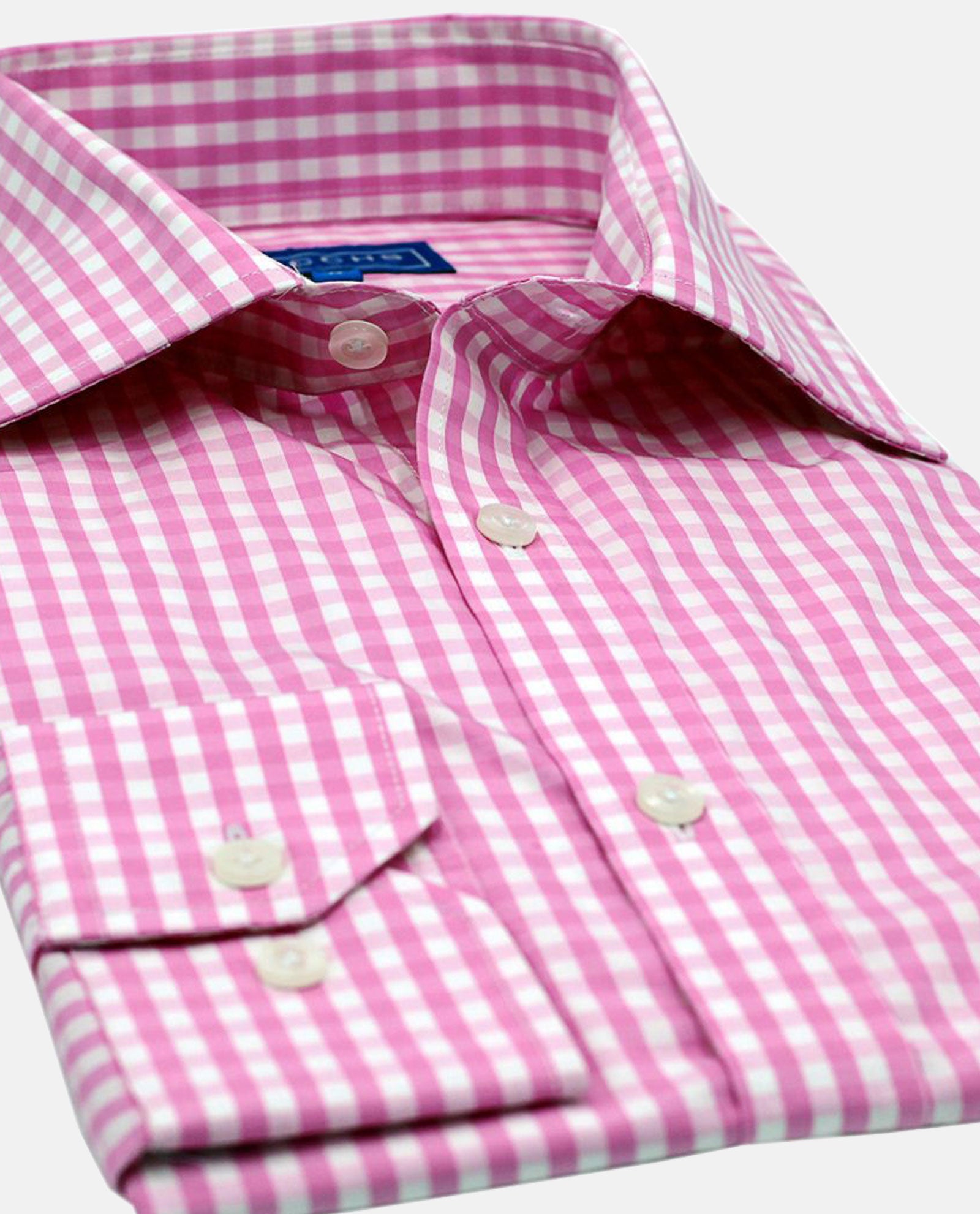 Pink Gingham Shirt