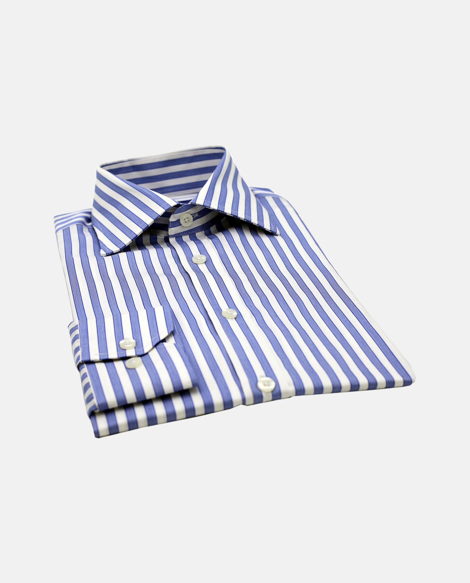 Wide Blue Stripe shirt